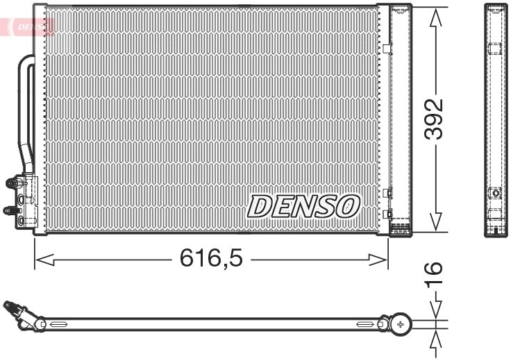 Radiator climatizare Denso DCN20049