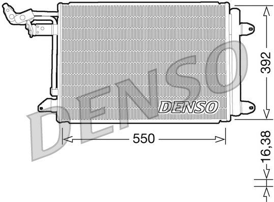 Radiator climatizare Denso DCN32002