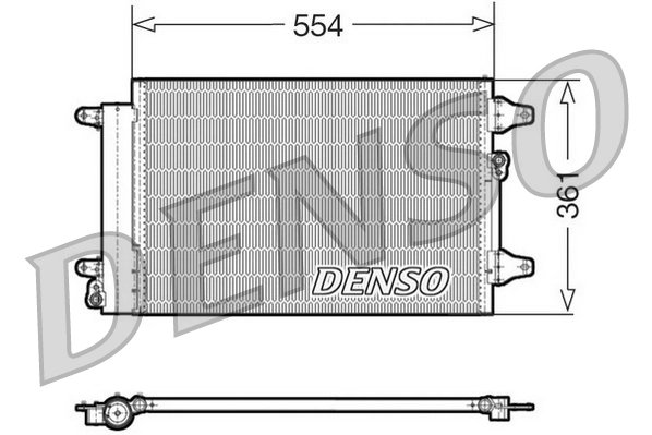 Radiator climatizare Denso DCN32015