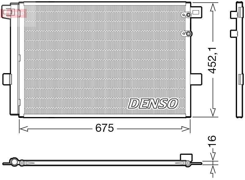 Radiator climatizare Denso DCN32065