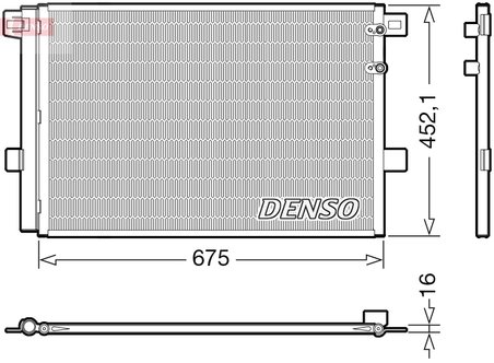 Radiator climatizare Denso DCN32065