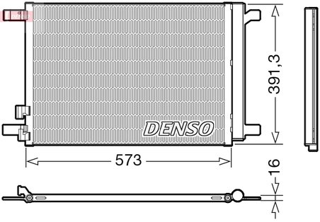 Radiator climatizare Denso DCN32066