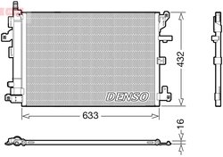 RADIATOR CLIMATIZARE DENSO DCN33012 - Compatibil cu VOLVO