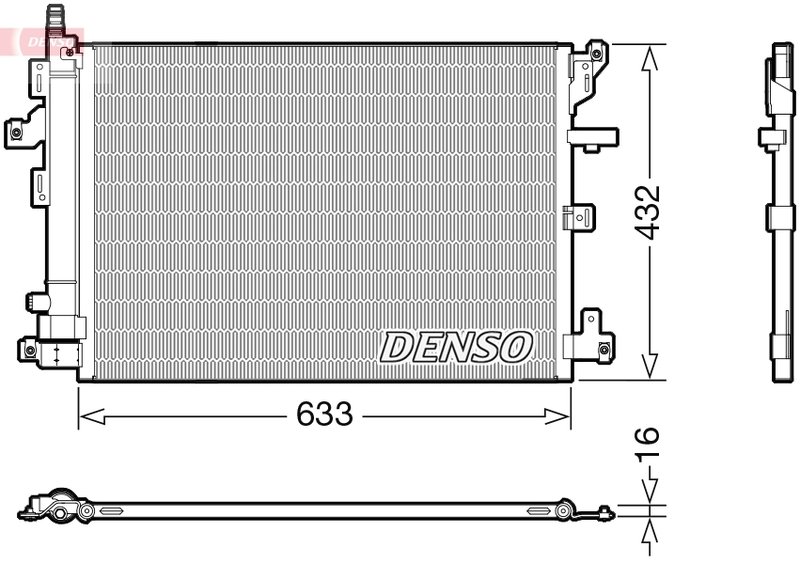 Radiator climatizare Denso DCN33012