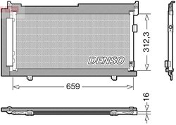 Radiator climatizare Denso DCN36006