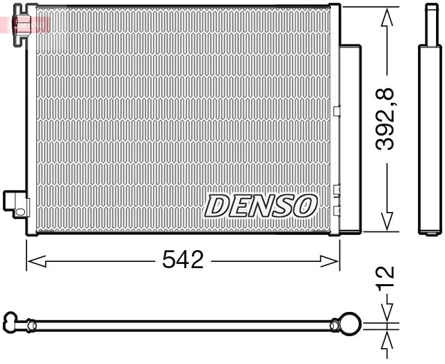 Radiator climatizare Denso DCN37004