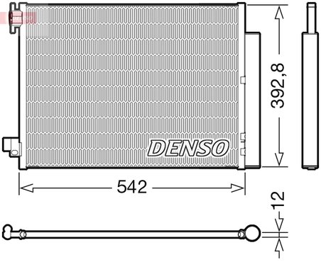 Radiator climatizare Denso DCN37004