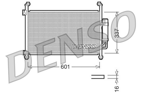 Radiator climatizare Denso DCN40007