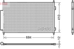 Radiator climatizare Denso DCN40027