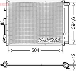 Radiator climatizare Denso DCN43005