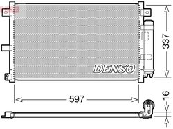 Radiator climatizare Denso DCN44001
