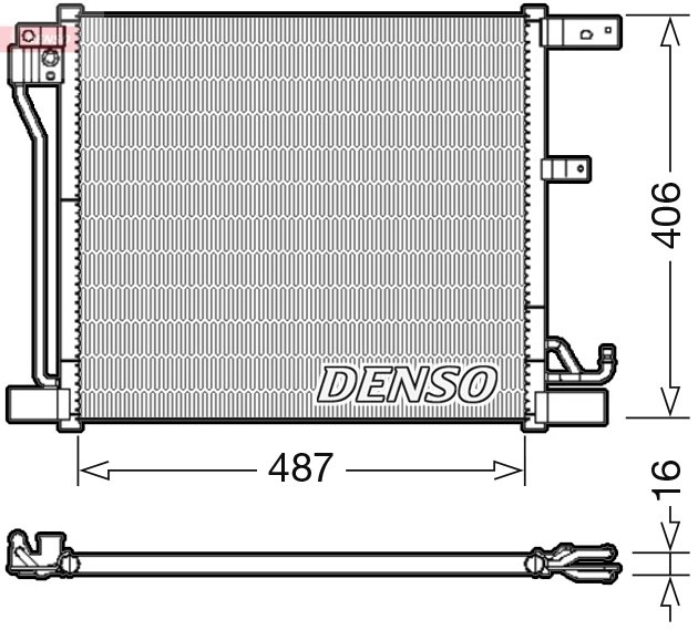 Radiator climatizare Denso DCN46018