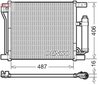 RADIATOR CLIMATIZARE DENSO DCN46021 - Compatibil cu NISSAN