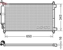 Radiator climatizare Denso DCN46020