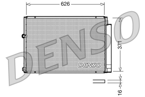 Radiator climatizare Denso DCN50018