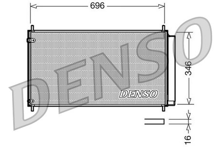 Radiator climatizare Denso DCN50022