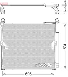 Radiator climatizare Denso DCN50038
