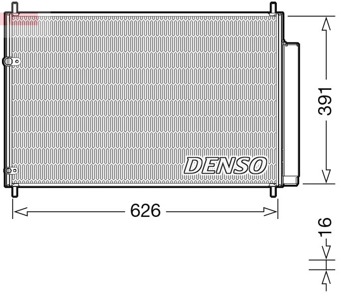 Radiator climatizare Denso DCN50041
