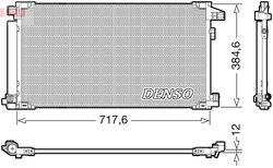 Radiator climatizare Denso DCN50061
