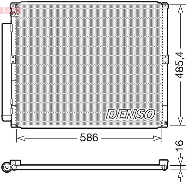 Radiator climatizare Denso DCN50113