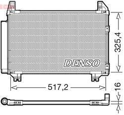 Radiator climatizare Denso DCN50101