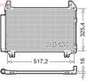 RADIATOR CLIMATIZARE DENSO DCN50101 - Compatibil cu TOYOTA
