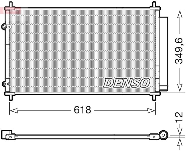 Radiator climatizare Denso DCN50117