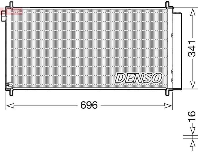 Radiator climatizare Denso DCN50121