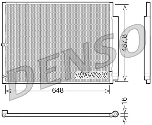Radiator climatizare Denso DCN51001