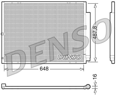 Radiator climatizare Denso DCN51001
