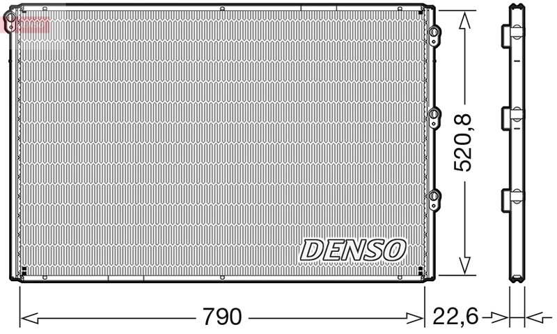 Radiator climatizare Denso DCN99079