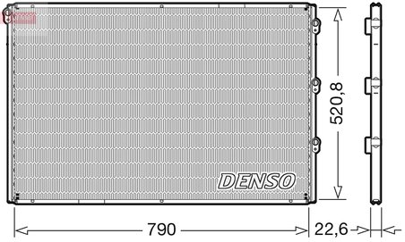 Radiator climatizare Denso DCN99079