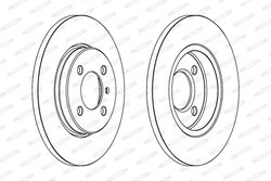 Disc frana Ferodo DDF062