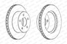 DISC FRANA FERODO DDF1027 - Compatibil cu JEEP, JEEP (BJC)