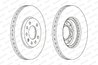 DISC FRANA FERODO DDF1042C - Compatibil cu CHEVROLET, OPEL, VAUXHALL