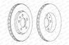 DISC FRANA FERODO DDF1154C - Compatibil cu AUDI, SEAT, SKODA, VW