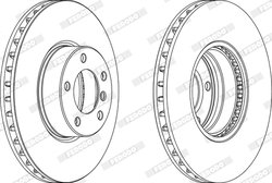 DISC FRANA FERODO DDF1202C-1 - Compatibil cu ALPINA, BMW