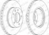 DISC FRANA FERODO DDF1217C-1 - Compatibil cu NISSAN, OPEL, RENAULT, VAUXHALL