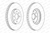 DISC FRANA FERODO DDF1236C - Compatibil cu OPEL, VAUXHALL