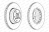 DISC FRANA FERODO DDF1245C-1 - Compatibil cu BMW
