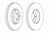 DISC FRANA FERODO DDF1261C - Compatibil cu OPEL, SAAB, VAUXHALL