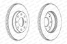 DISC FRANA FERODO DDF1279C - Compatibil cu CHEVROLET, DAEWOO, DODGE, OPEL, SAAB, ZAZ