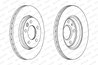 DISC FRANA FERODO DDF1286C - Compatibil cu VW