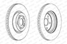 Disc frana Ferodo DDF1315C