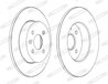 DISC FRANA FERODO DDF1313C - Compatibil cu OPEL, VAUXHALL
