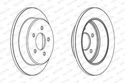 Disc frana Ferodo DDF1378