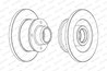 DISC FRANA FERODO DDF137C-1 - Compatibil cu SEAT, VW