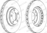 Disc frana Ferodo DDF1408LC-1