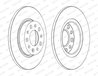 Disc frana Ferodo DDF1450C