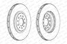 DISC FRANA FERODO DDF1453C - Compatibil cu ALFA ROMEO, CHRYSLER, JEEP